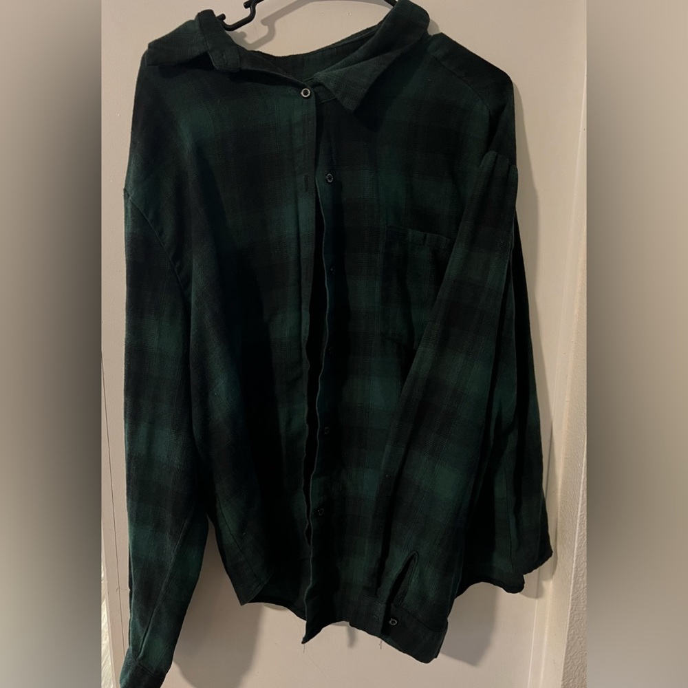 Green flannel